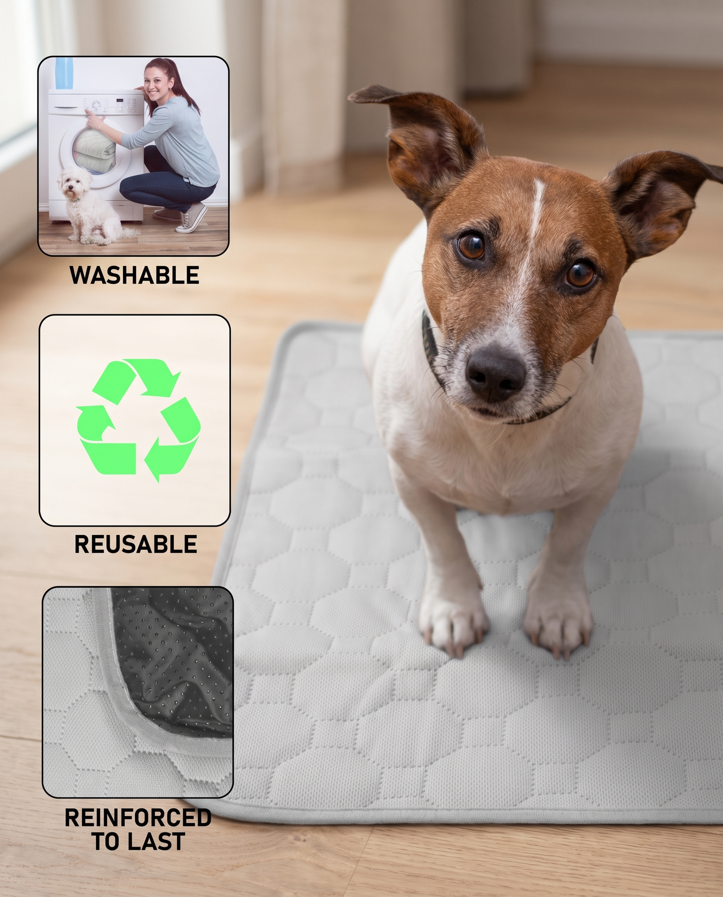 Denwell™ Premium Washable Dog Pee Mat